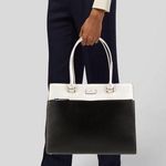 Kate Spade EUC  Grove Street Maeve Black Cream Tote
Laptop Bag Photo 0