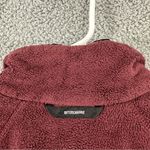 Columbia Jacket Women’s L Maroon Black Fleece Interchange Full Zip Photo 8