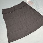 Athleta NWT  Strata Ponte Knit Black A-line Skirt D40 Photo 3