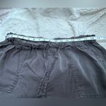 Black Tape Women's Black Elastic Drawstring Waist Pocket Frayed Shorts size XL Photo 2