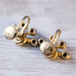 Vintage Bugbee & Niles Screw Back Earrings Photo 2