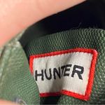 Hunter black dipped lace up boots waterproof rain boots women’s size 8.5 trendy Photo 9