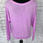 PINK - Victoria's Secret Pink scoopneck Longsleeve batwing top w/banded hem purple sz S women  Photo 8
