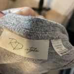 RD Style  Gray Heather Long‎ Sleeve Drape Back Size Medium Photo 3