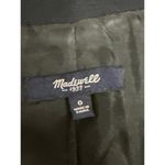 Madewell  Lycee Women's Black Long Sleeve Drapey Blazer Coat Suit Jacket Size 0 Photo 3