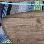 Anthropologie HARLYN Stitched & Striped Pullover Sweater Boho Festival Knit S Photo 7