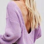 ASOS Purple Low-Back Sweater Photo 0