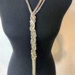BOUTIQUE Silver Twisted Multi Layered Chain Photo 2