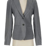 Theory Nichelle Sevona Blazer Gray Size 4 Photo 0