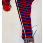 Nick & Nora Sleepwear Onesie Striped Footie Pajamas EUC Sz M Polyester Women’s Photo 10