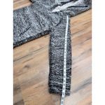 Thread & Supply Sherpa Hoodie Charcoal Fuzzy Pullover Soft Cozy Small Gray Photo 7