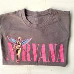 Nirvana Gray  Graphic T-Shirt- size Large Photo 2