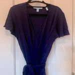 Draper James  navy wrap dress. Size medium Photo 1