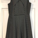 Danny & Nicole  Stripped Black and White Dress Size 8 Photo 0