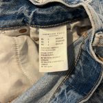 American Eagle  Relaxed Mom Jeans Size 4 Destructed High Waist Light Wash Photo 7
