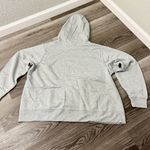 Nike  Light Gray Hoodie with Logo Photo 4