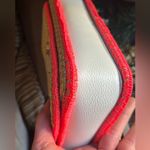 Kate Spade Authentic  Stiched/straw/leather TWIST LOCK Shoulder/ Crossbody Bag Photo 14