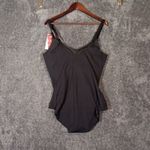 Honey Love Cami Bodysuit One Piece Adjustable Straps Womens 2X Black Photo 6