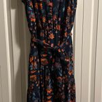 Maggy London  Dress Floral Sleeveless V-Neck Size 16 Photo 0