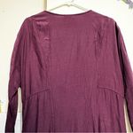 cut loose medium maxi dress and jacket set. Purple Photo 7