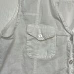 Eden & Olivia Women's Anthropologie Eden Olivia Sleeveless White Lagenlook Blouse Small #2658 Photo 3