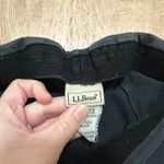 LL BEAN | Women's Black Straight Leg Cotton Stretch Pants, Size 6 Medium Tall Photo 5