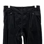 BRORA Black Corduroy Bombacho Pleated Slouchy Tapered Ankle Pants Women’s Size 4 Photo 5