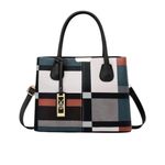 Cocifer Women's Multicolor Plaid Top Photo 1