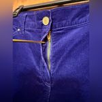 Chico's Chico’s Womens Dark Purple Rapture Ultimate Fit Slim Leg Regular Corduroy Size 1 Photo 4