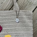 The Sak Crafted Classics Carry On Bag Flower Ecru Large Tote. NEW Photo 6