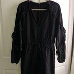 BCBGMAXAZRIA Romper Women's Large Black Photo 0