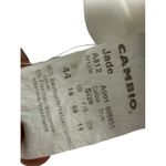 Cambio Jeans Women's Bamboo White‎ Embroidered Flower Size 44 18 White Photo 6