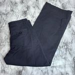 Ann Taylor  size 2 wide leg high rise grey Pants cotton blend office workwear Photo 0