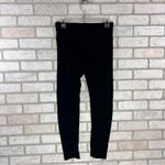 Spanx  Ready to Wow Black Leggings with Snakeskin Print on Sides Size L Photo 8