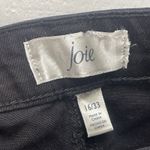 Joie  Black Park Cargo Pant Women's Size 16/33 High Rise Stretch Denim Limited Photo 6