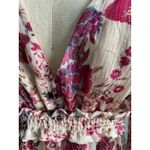 Free People Closer to the Heart Floral Print Ruffled Tiered Mini Dress Photo 8