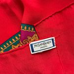 YSL Yves Saint Laurent silk scarf ๐น๐น Photo 10