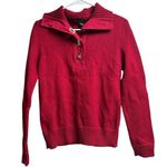 Ralph Lauren Lauren Petite Women's Dark Red Petite Medium Sweater Gold Hardware Photo 0