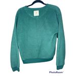 Victoria's Secret Vintage  Country Green Pullover Long Sleeve Sweatshirt Size M Photo 2
