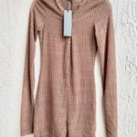 LIONESS NWT  Ghauri Long Sleeves V-Neck Knit Romper Chestnut Women's AU6 / XS Photo 4