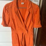 Boutique Orange  Gameday Romper Photo 0