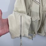Free People NWT  We The Free Rebel Rebel Cotton Vanilla Creme Moto Jacket‎ Size M Photo 9