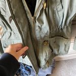 Sebby  Olive Green Winter Coat Photo 1