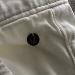 Anthropologie  Pilcro Hyphen white Y2K mid rise straight leg jeans, size 32 plus Photo 4