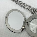 Regal Sweden fashion pendant pocket watch 31mm faceted large crystal running Photo 4