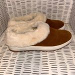 Blondo NEW  Suri Waterproof Suede Shearling Lined Clog Slippers Brown Women's 9 Photo 3