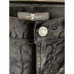7 For All Mankind Women’s Jeans Skinny Velvet Black Size 26 EUC Photo 1