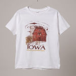 Girl Dangerous Iowa Fields of Opportunity Graphic Tee Shirt Womens Size M NEW White Size M Photo 0