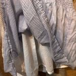 J.Crew Cotton Blue and White striped mini sundress-Size XL Photo 4