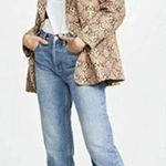 ANINE BING | Madeline Python Double Breasted Snake Print Blazer XS Photo 0